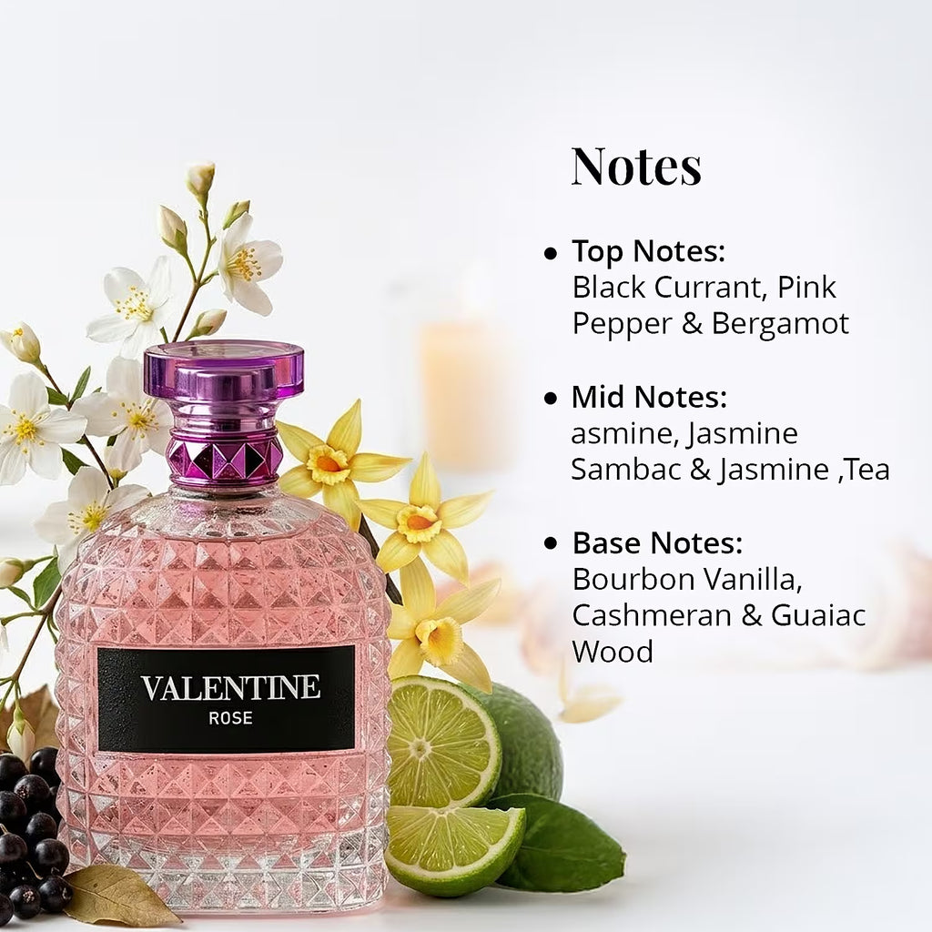 Perfume Valentine Rose - Secret Plus